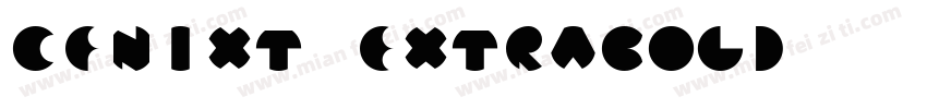 CFNixt ExtraBold字体转换